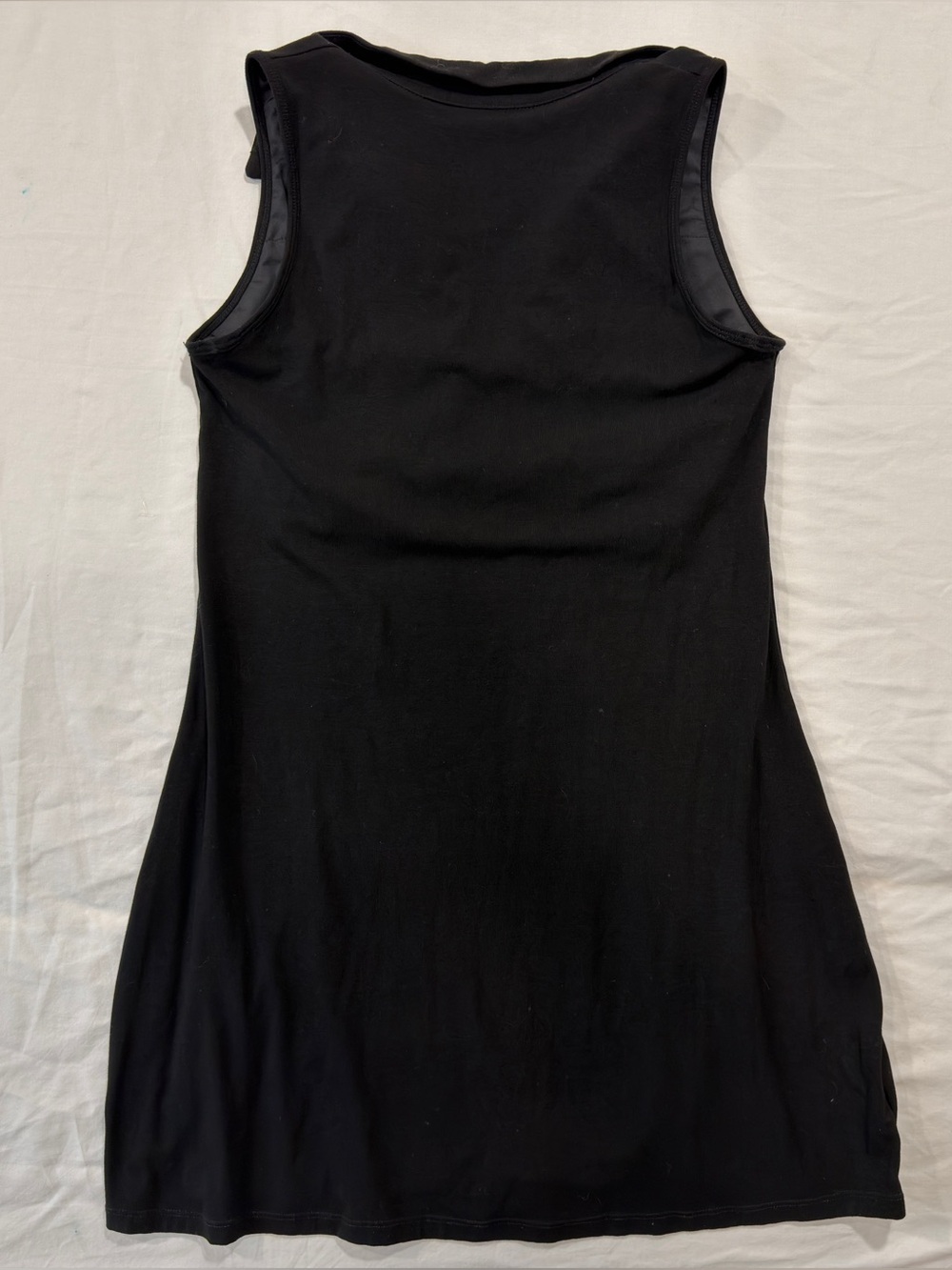 Klassy Network Black Sleeveless Shelf Bra Dress Women’s L - Picture 3 of 3